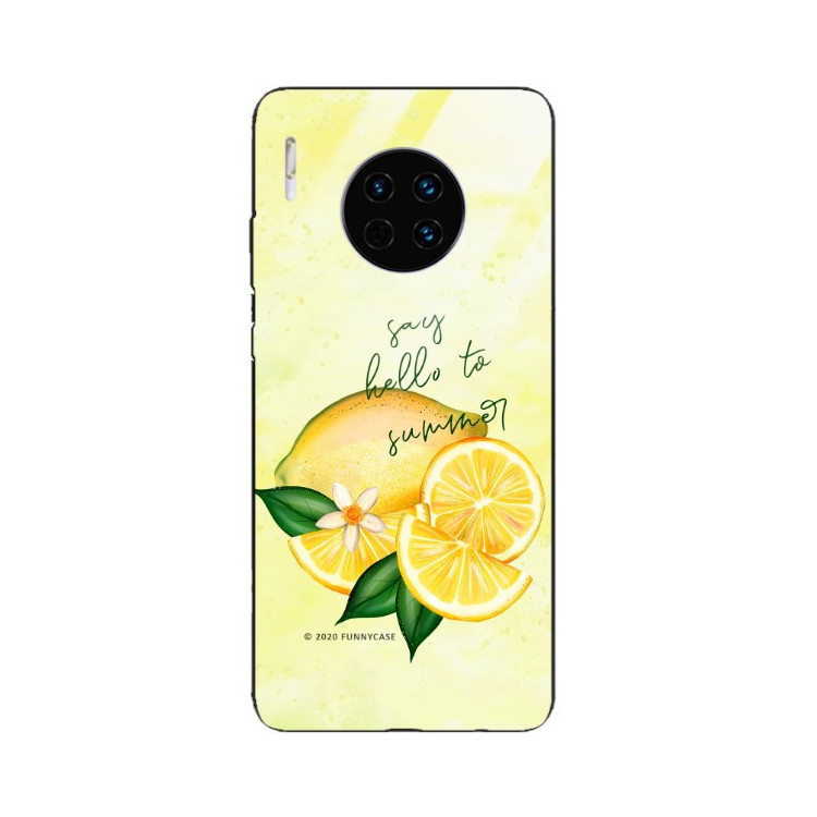 Etui Huawei MATE 30, ST_LEMON39 Wzory - FunnyCase