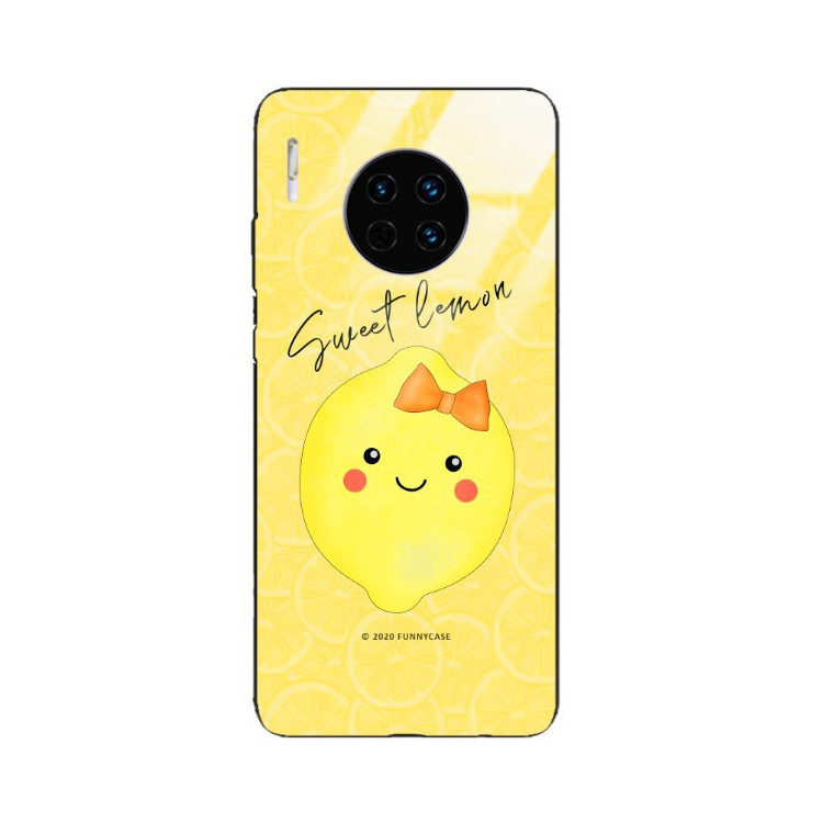 Etui Huawei MATE 30, ST_LEMON7 Wzory - FunnyCase