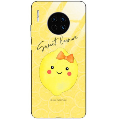 Etui Huawei MATE 30, ST_LEMON7 Wzory - FunnyCase