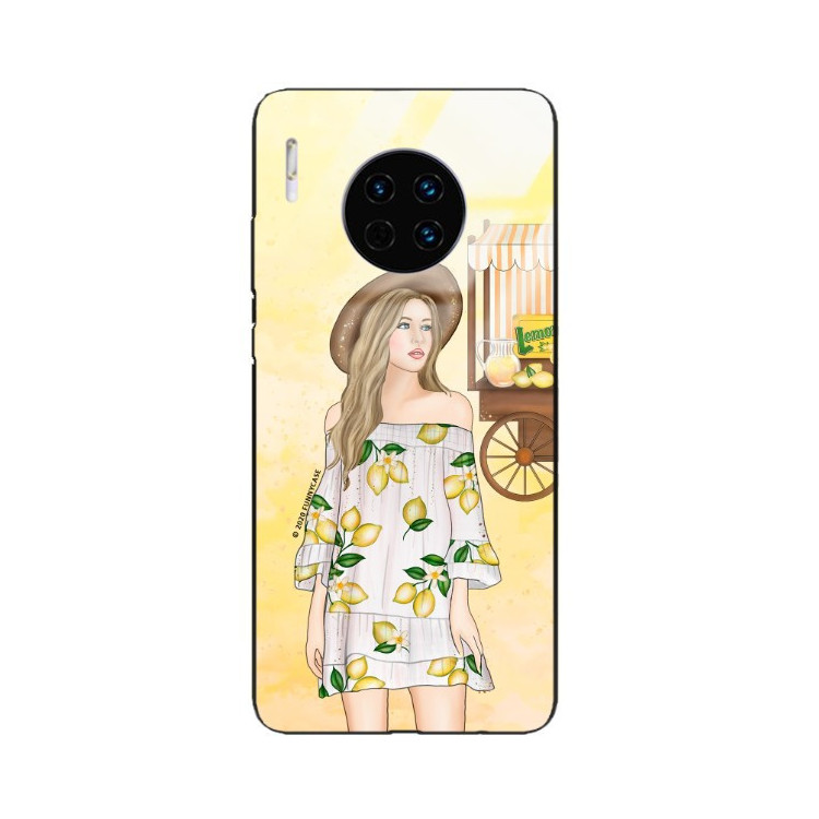 Etui Huawei MATE 30 PRO, ST_LEMON25 Wzory - FunnyCase