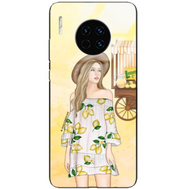 Etui Huawei MATE 30 PRO, ST_LEMON25 Wzory - FunnyCase