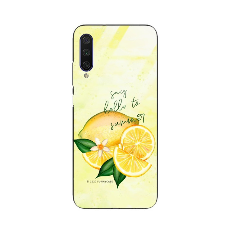 Etui Xiaomi MI A3 LITE, ST_LEMON22 Wzory - FunnyCase