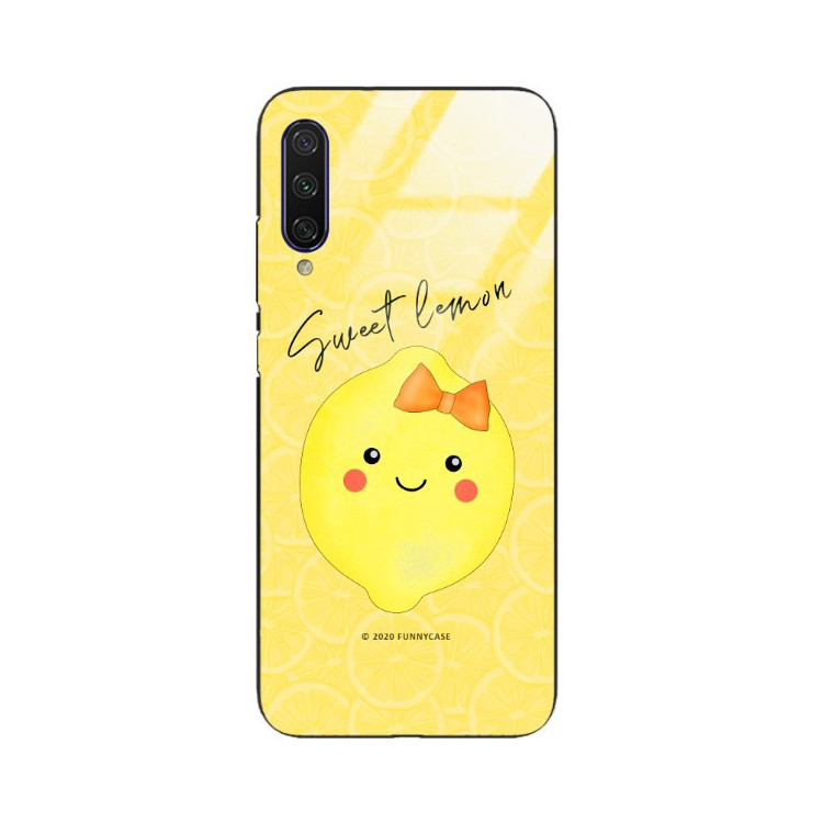 Etui Xiaomi MI A3 LITE, ST_LEMON7 Wzory - FunnyCase