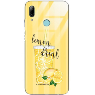 Etui Huawei P SMART 2019, ST_LEMON2 Wzory - FunnyCase