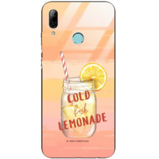 Etui Huawei P SMART 2019, ST_LEMON24 Wzory - FunnyCase