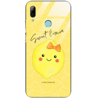 Etui Huawei P SMART 2019, ST_LEMON7 Wzory - FunnyCase