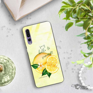 Etui Huawei P20 PRO, ST_LEMON44 Wzory - FunnyCase