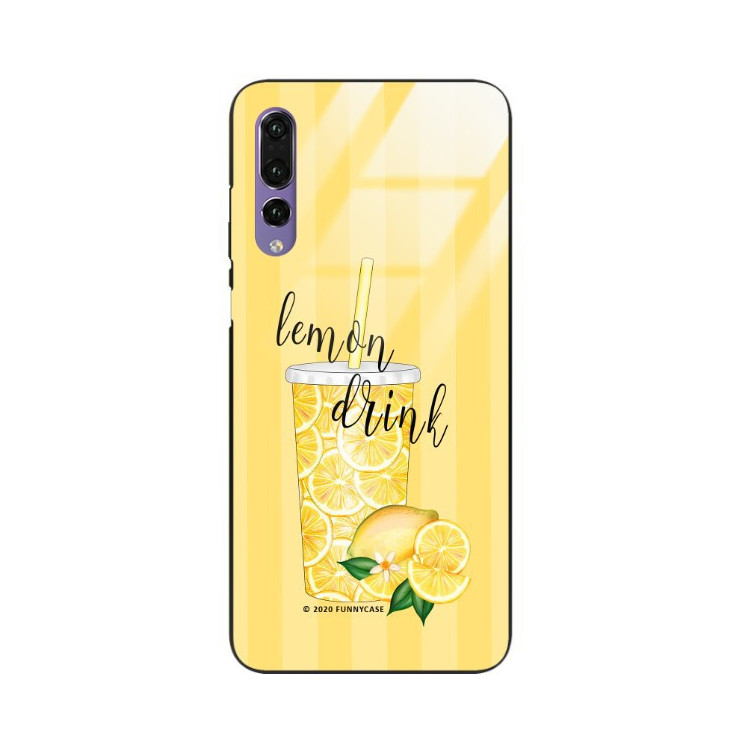 Etui Huawei P20 PRO, ST_LEMON2 Wzory - FunnyCase