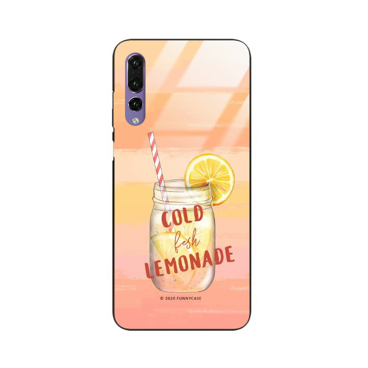 Etui Huawei P20 PRO, ST_LEMON24 Wzory - FunnyCase