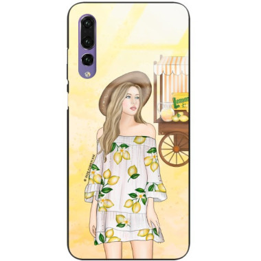 Etui Huawei P20 PRO, ST_LEMON25 Wzory - FunnyCase