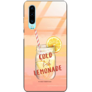 Etui Huawei P30, ST_LEMON24 Wzory - FunnyCase