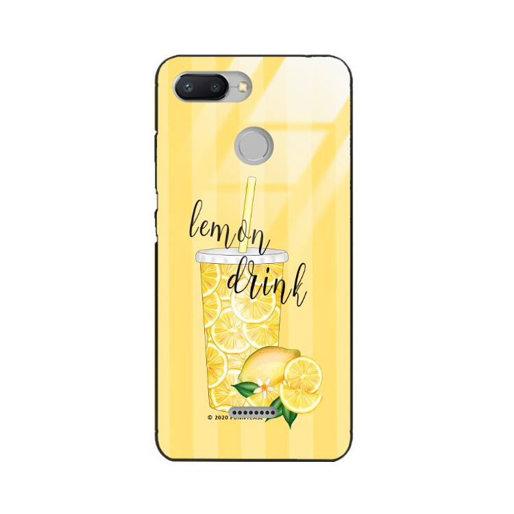 Etui Xiaomi REDMI 6, ST_LEMON2 Wzory - FunnyCase