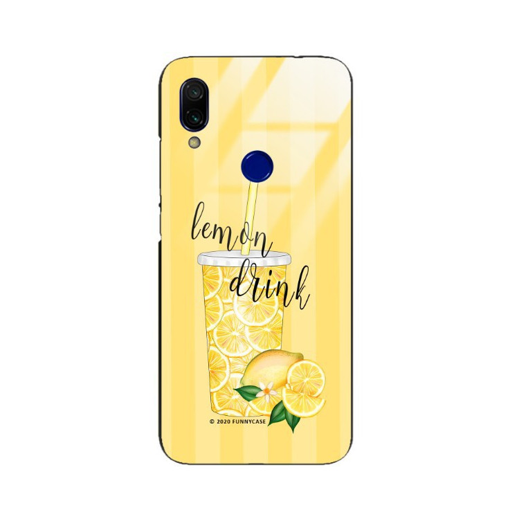 Etui Xiaomi REDMI 7, ST_LEMON2 Wzory - FunnyCase