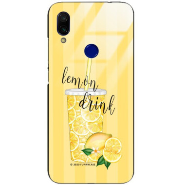 Etui Xiaomi REDMI 7, ST_LEMON2 Wzory - FunnyCase