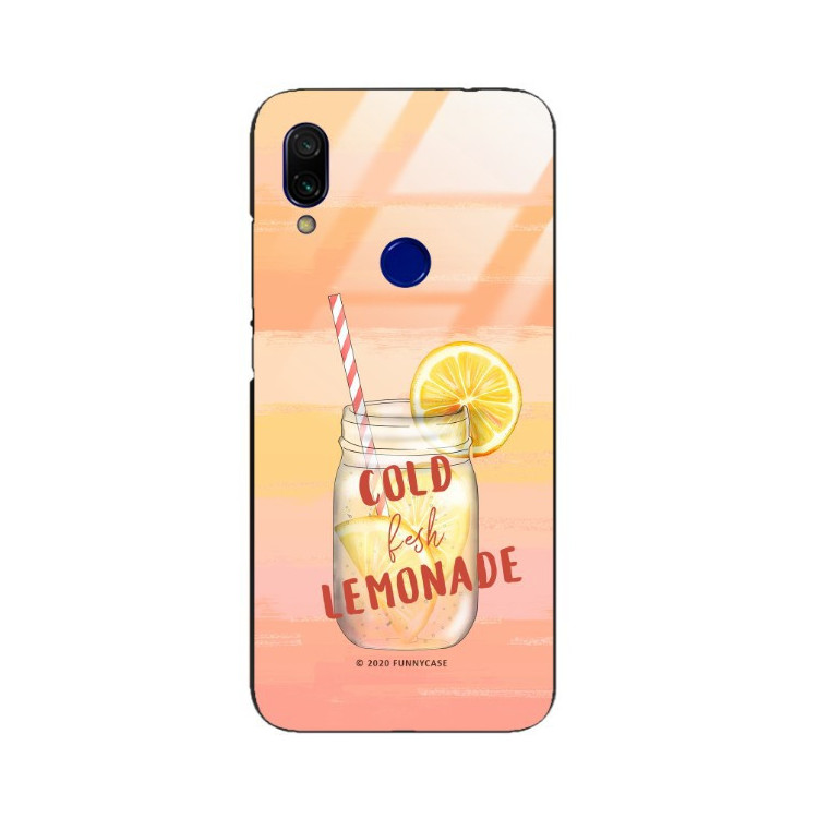 Etui Xiaomi REDMI 7, ST_LEMON24 Wzory - FunnyCase