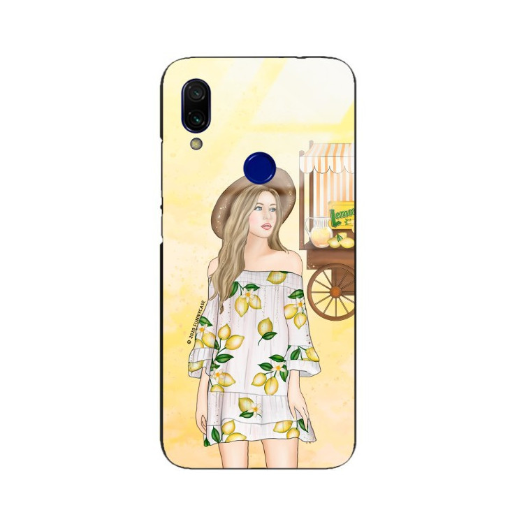 Etui Xiaomi REDMI 7, ST_LEMON25 Wzory - FunnyCase