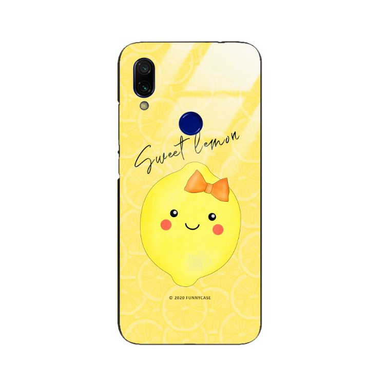 Etui Xiaomi REDMI 7, ST_LEMON7 Wzory - FunnyCase