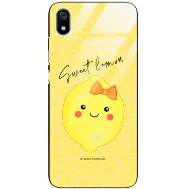 Etui Xiaomi REDMI 7A, ST_LEMON7 Wzory - FunnyCase