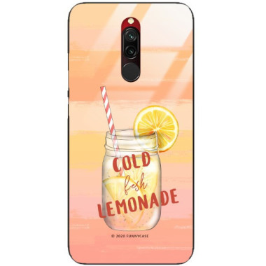 Etui Xiaomi REDMI 8, ST_LEMON24 Wzory - FunnyCase