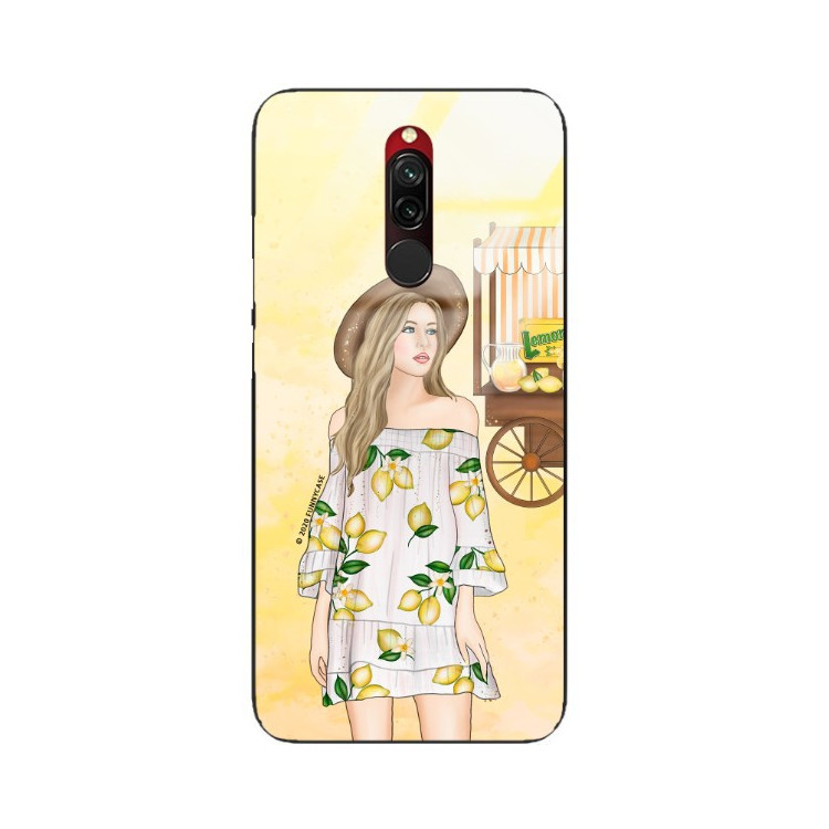 Etui Xiaomi REDMI 8, ST_LEMON25 Wzory - FunnyCase