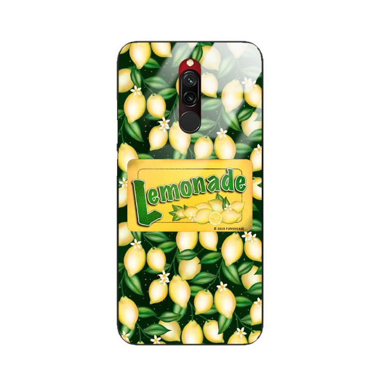 Etui Xiaomi REDMI 8, ST_LEMON42 Wzory - FunnyCase