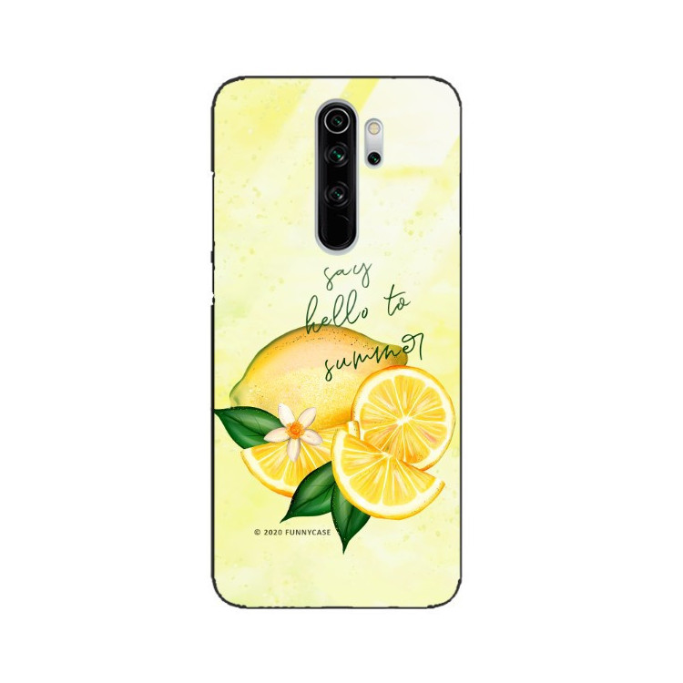 Etui Xiaomi REDMI NOTE 8 PRO, ST_LEMON25 Wzory - FunnyCase