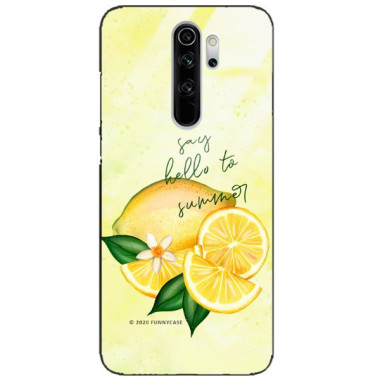 Etui Xiaomi REDMI NOTE 8 PRO, ST_LEMON25 Wzory - FunnyCase