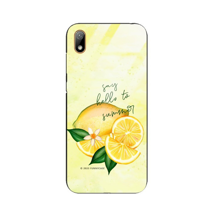 Etui Huawei Y5 2019, ST_LEMON37 Wzory - FunnyCase