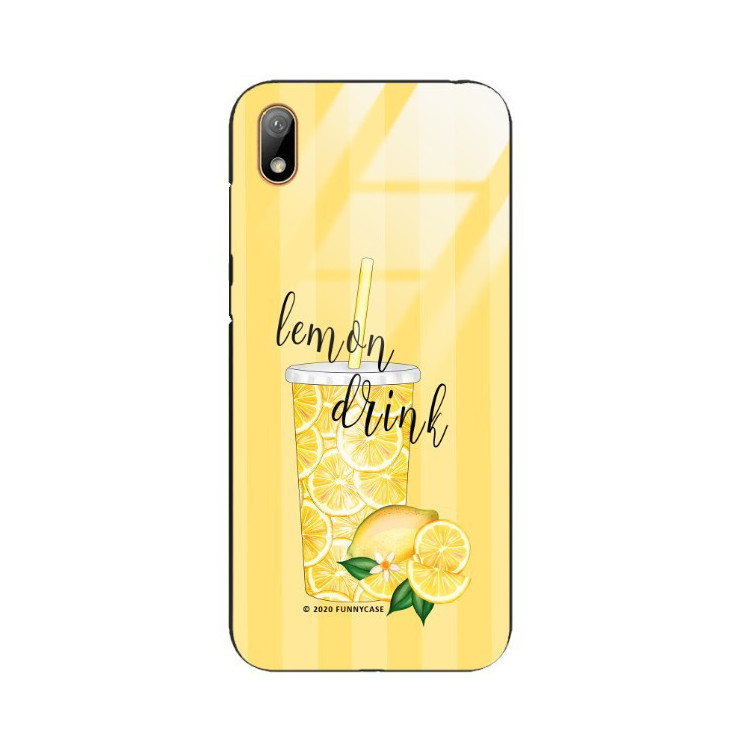 Etui Huawei Y5 2019, ST_LEMON2 Wzory - FunnyCase