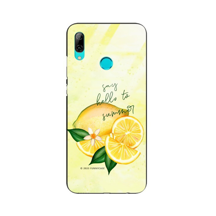 Etui Huawei Y7 2019, ST_LEMON35 Wzory - FunnyCase