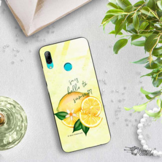 Etui Huawei Y7 2019, ST_LEMON35 Wzory - FunnyCase