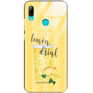 ETUI BLACK CASE GLASS NA TELEFON HUAWEI Y7 2019 ST_LEMON2