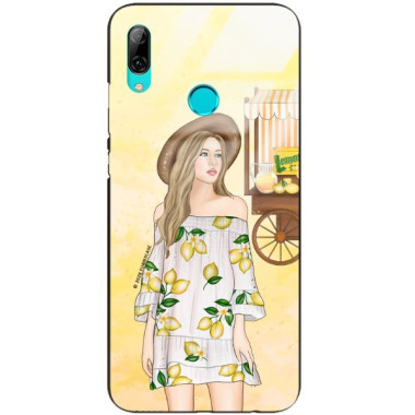 Etui Huawei Y7 2019, ST_LEMON25 Wzory - FunnyCase