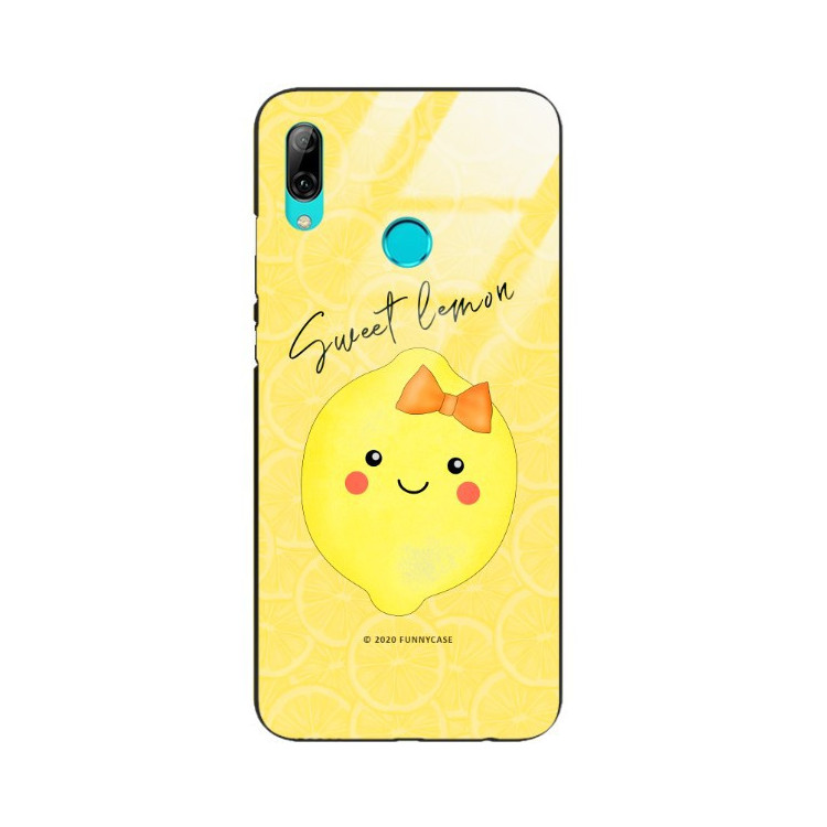 Etui Huawei Y7 2019, ST_LEMON7 Wzory - FunnyCase