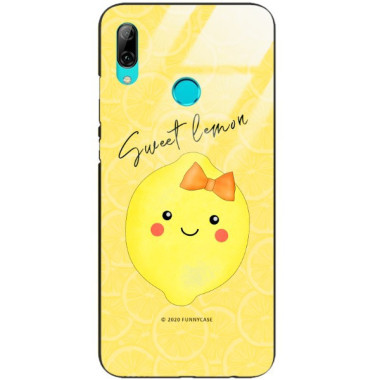 Etui Huawei Y7 2019, ST_LEMON7 Wzory - FunnyCase