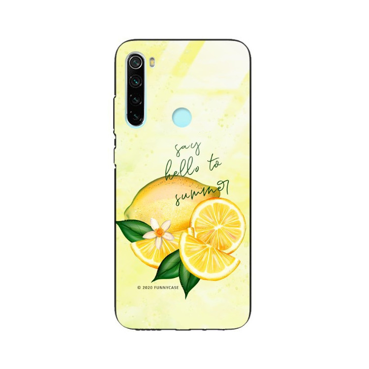 Etui Xiaomi REDMI NOTE 8, ST_LEMON26 Wzory - FunnyCase