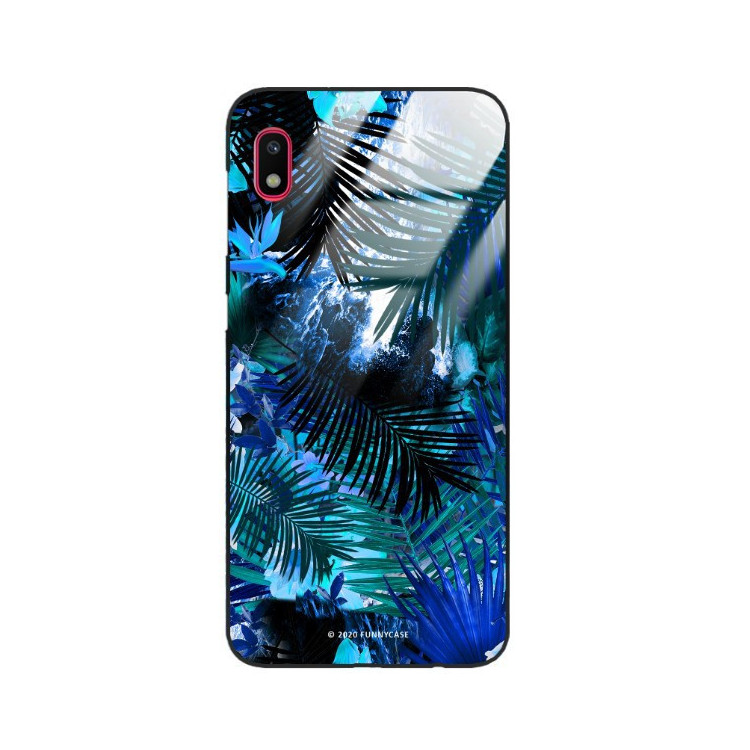 Etui Samsung GALAXY A10, ST_DARK-JUNGLE1 Wzory - FunnyCase