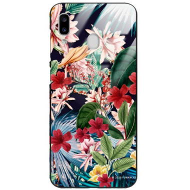 Etui Samsung GALAXY A20E, ST_DARK-JUNGLE12 Wzory - FunnyCase