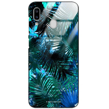 Etui Samsung GALAXY A20E, ST_DARK-JUNGLE19 Wzory - FunnyCase