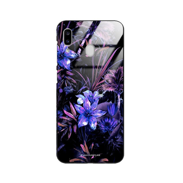 Etui Samsung GALAXY A20E, ST_DARK-JUNGLE23 Wzory - FunnyCase