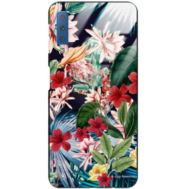 Etui Samsung GALAXY A7 2018, ST_DARK-JUNGLE12 Wzory - FunnyCase