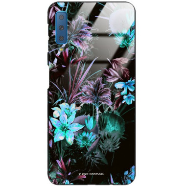 Etui Samsung GALAXY A7 2018, ST_DARK-JUNGLE9 Wzory - FunnyCase