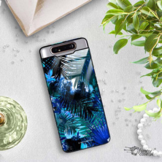 Etui Samsung GALAXY A80, ST_DARK-JUNGLE1 Wzory - FunnyCase