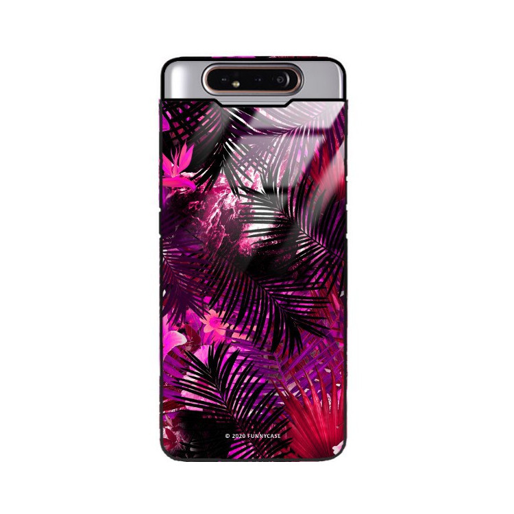 Etui Samsung GALAXY A80, ST_DARK-JUNGLE10 Wzory - FunnyCase