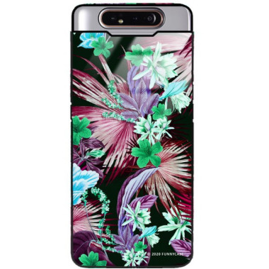 Etui Samsung GALAXY A80, ST_DARK-JUNGLE12 Wzory - FunnyCase