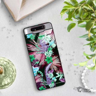 Etui Samsung GALAXY A80, ST_DARK-JUNGLE12 Wzory - FunnyCase