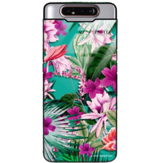 Etui Samsung GALAXY A80, ST_DARK-JUNGLE4 Wzory - FunnyCase