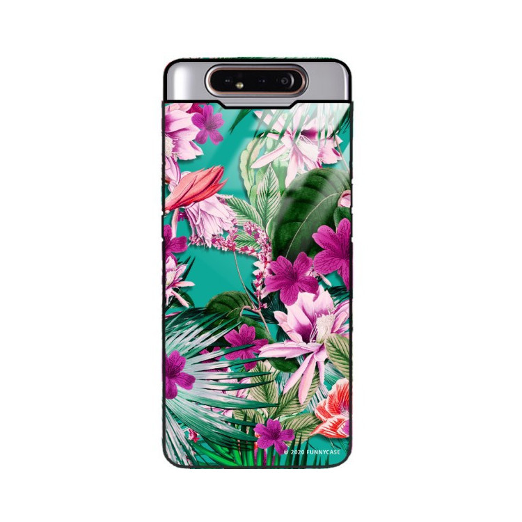 Etui Samsung GALAXY A80, ST_DARK-JUNGLE4 Wzory - FunnyCase