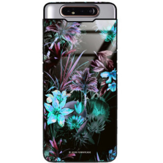 Etui Samsung GALAXY A80, ST_DARK-JUNGLE9 Wzory - FunnyCase