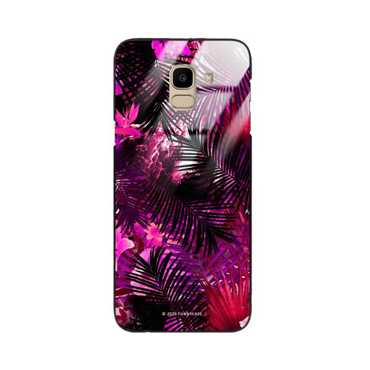 Etui Samsung GALAXY J6 2018, ST_DARK-JUNGLE10 Wzory - FunnyCase